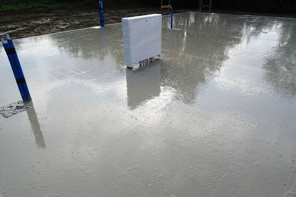 Betonieren – Baustellenfoto 2