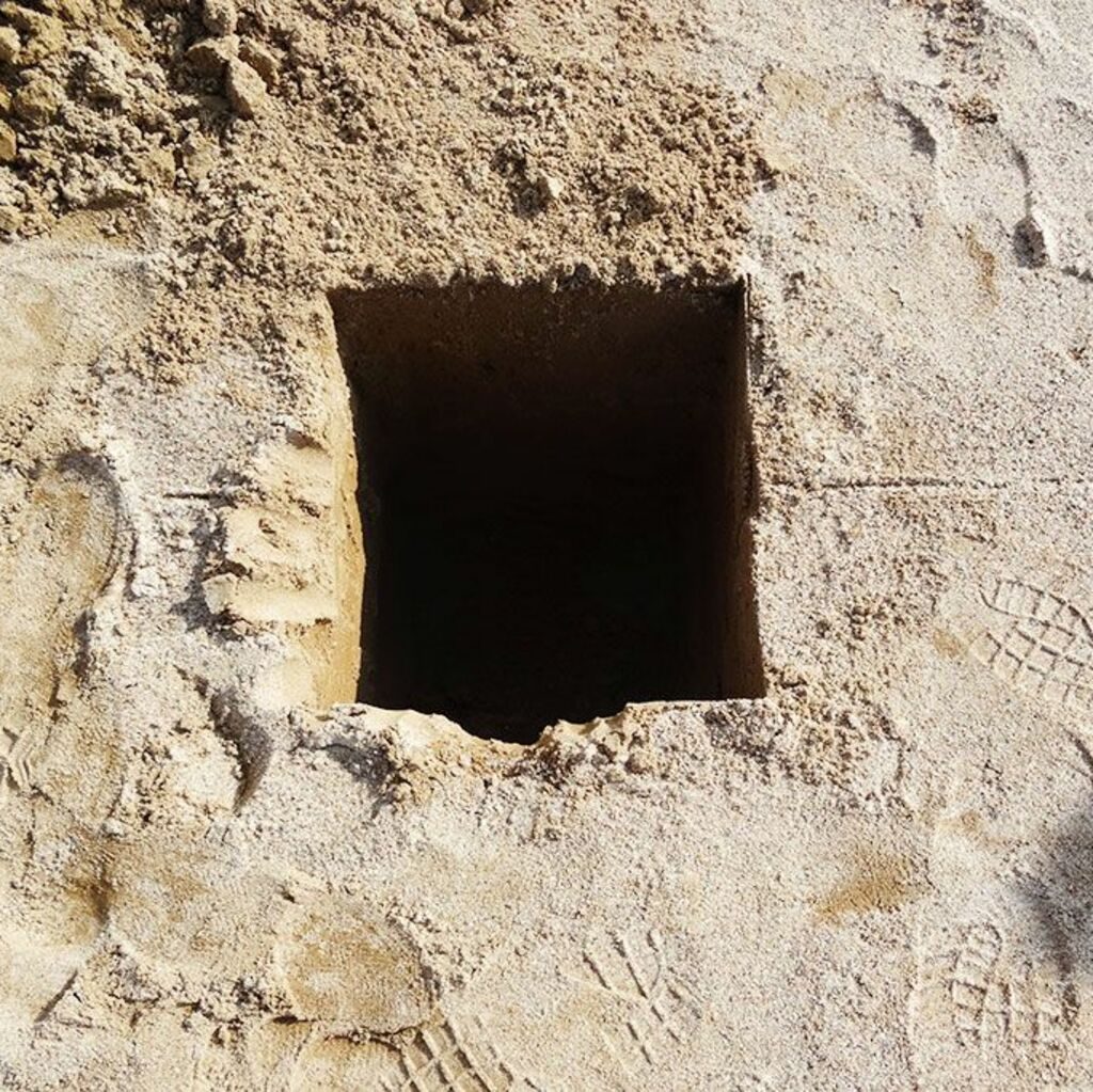 Punktfundament – Baustellenfoto 1